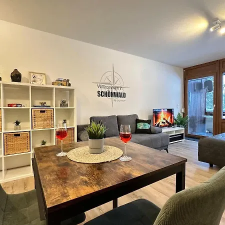 Relaxapartments Black Forest Emotion Mit Sonnenbalkon Mit Blick Auf Den Kurpark, Schnelles Internet, Naehe Triberger Wasserfaelle, Fuer Bis Zu 2 Personen Schönwalde Zewnętrze zdjęcie
